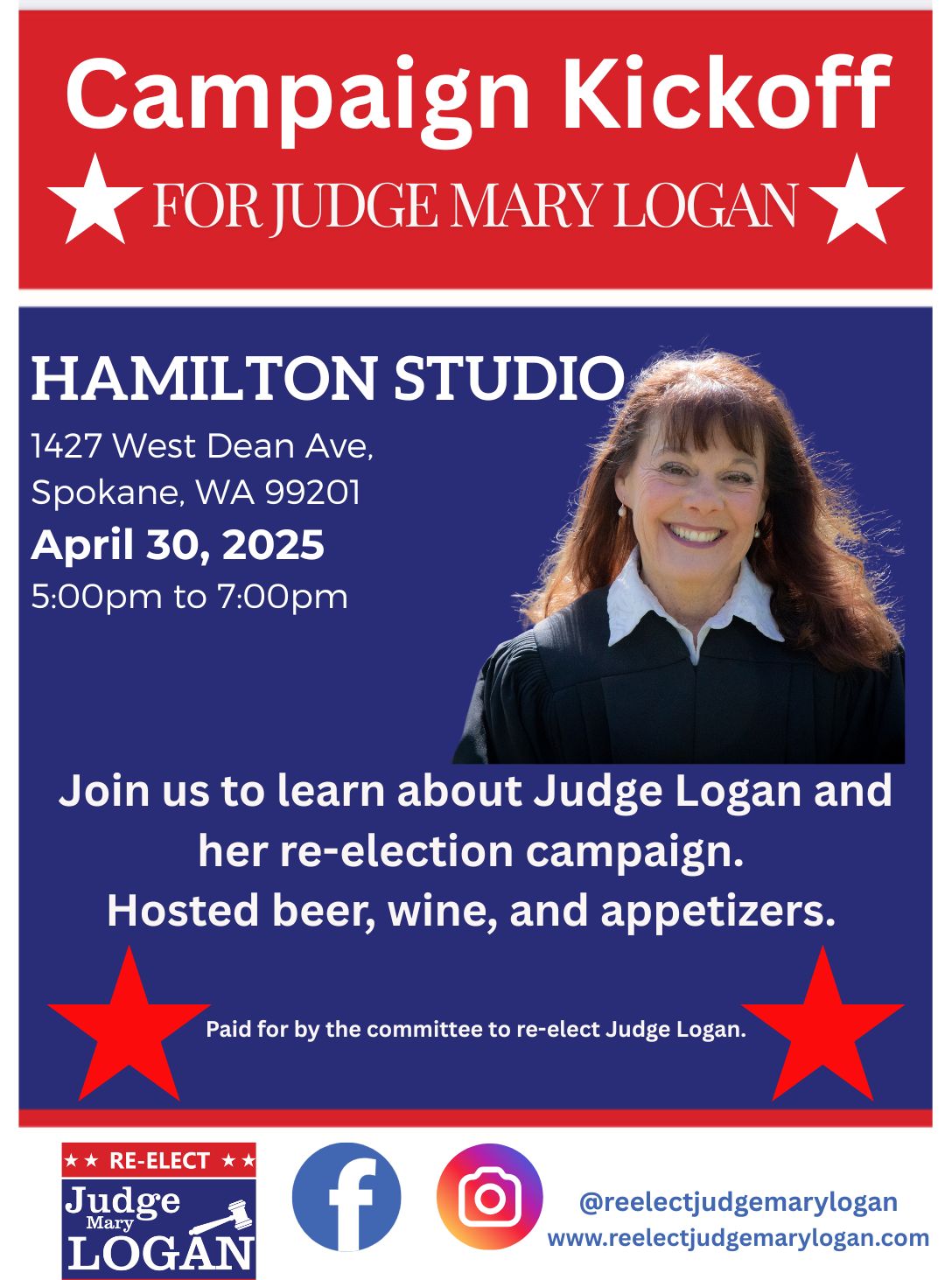 Judge Mary Logan in Court