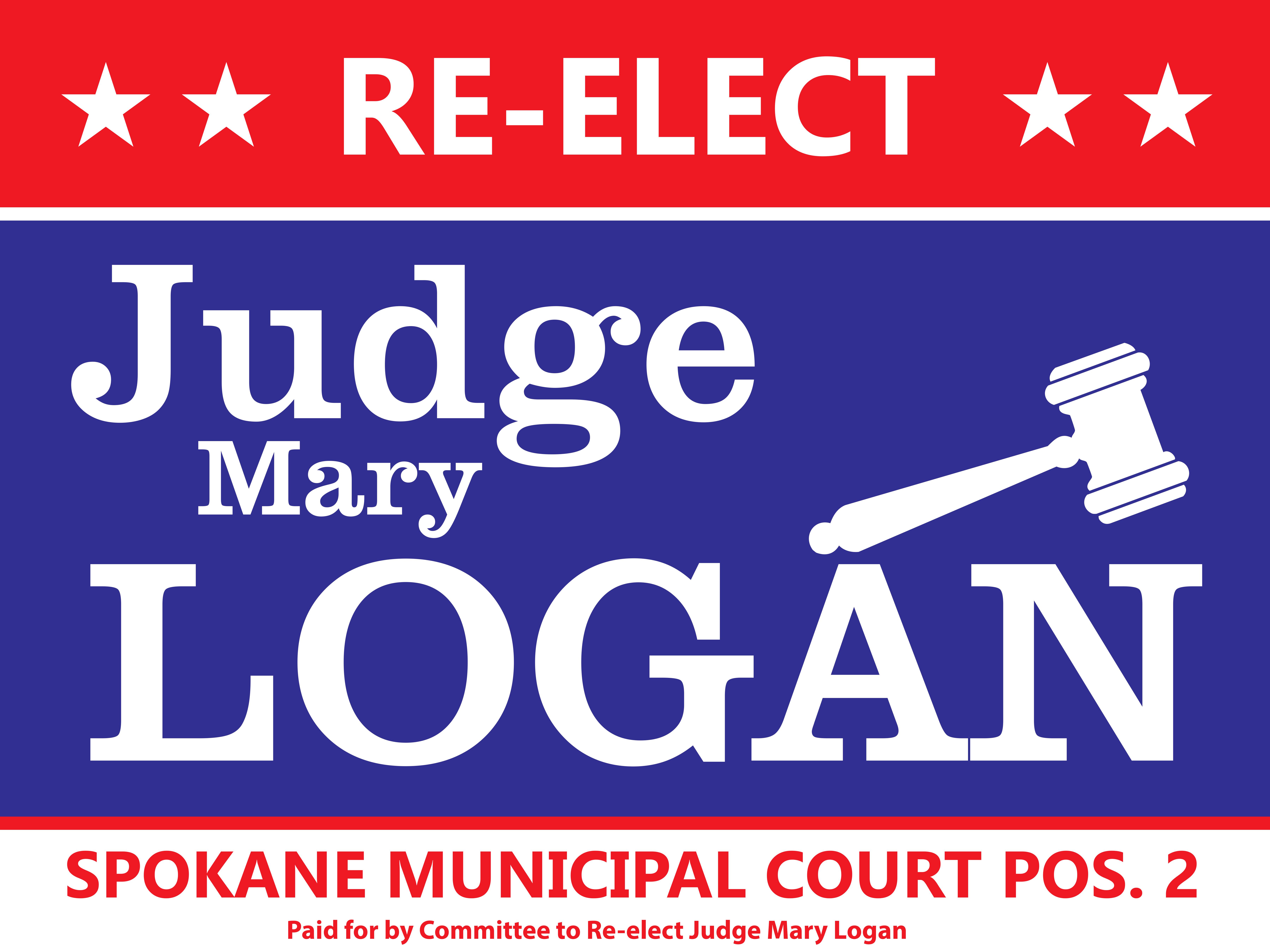 Judge Mary Logan Campaign Logo